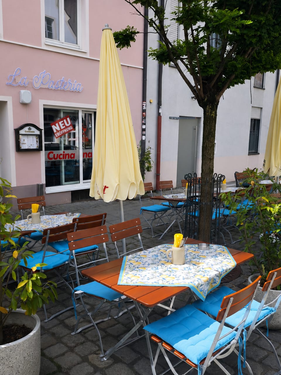 La Pasteria terrace in Ingolstadt's old town